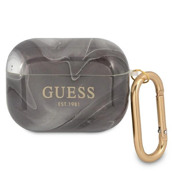 Изображение Guess GUAPUNMK AirPods Pro cover black|black Marbl