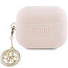 Picture of Guess Guess 3D Rubber 4G Diamond Charm - Etui AirPods Pro 2 (Róowy)
