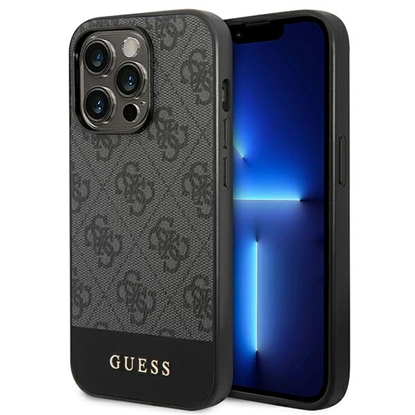 Изображение Guess 4G Stripe Case for iPhone 14 Pro Max Grey