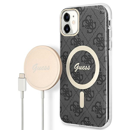 Attēls no Zestaw Guess GUBPN61H4EACSK Case+Charger iPhone 11