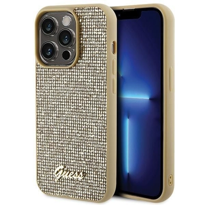 Attēls no Guess Disco Metal Script case for iPhone 15 Pro - 