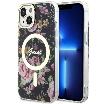 Picture of Guess GUHMP14MHCFWSK iPhone 14 Plus 6.7" czarny|bl