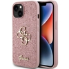 Picture of Guess Glitter Script Big 4G case for iPhone 15 - p