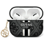 Attēls no Guess Guess GUA2P4RPSK AirPods 1/2 cover black/black 4G Printed Stripes Charm