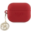 Изображение Guess Guess GUAP23DSLGHDF AirPods Pro 2 cover red 3D Rubber 4G Diamond Charm