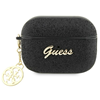 Picture of Guess Guess GUAP2GLGSHK AirPods Pro 2 cover black/black Glitter Flake 4G Charm