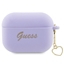 Изображение Guess Guess GUAP2LSCHSU AirPods Pro 2 cover purple/purple Silicone Charm Heart Collection