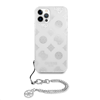 Picture of Guess Guess GUHCP12LKSPESI iPhone 12 Pro Max 6,7" srebrny/silver hardcase Peony Chain Collection