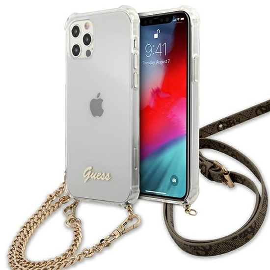 Изображение Guess GUHCP12MKC4GSGO iPhone 12|12 Pro 6,1" Transp