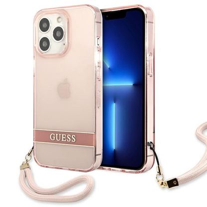 Attēls no Guess GUHCP13LHTSGSP iPhone 13 Pro | 13  6,1" różo