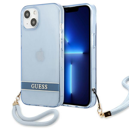 Изображение Guess GUHCP13MHTSGSB iPhone 13 6,1" niebieski|blue