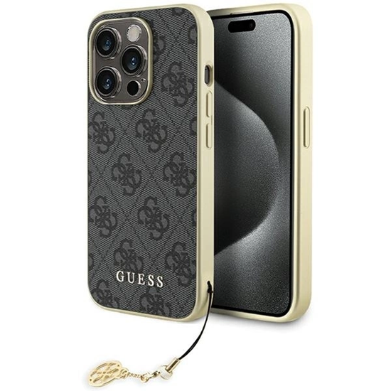 Picture of Guess GUHCP15LGF4GGR iPhone 15 Pro 6.1" gray|