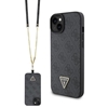 Picture of Guess Guess GUHCP15MP4TDSCPK iPhone 15 Plus 6.7" black/black hardcase Crossbody 4G Metal Logo