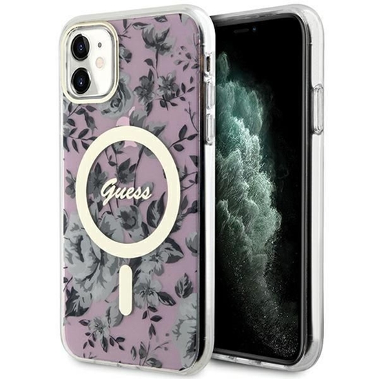 Изображение Guess GUHMN61HCFWSP iPhone 11 | Xr 6.1" pink|pink 