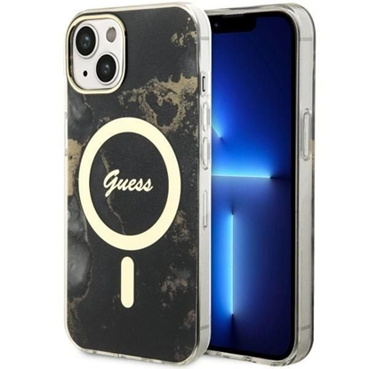 Attēls no Guess GUHMP14SHTMRSK iPhone 14 6.1" black|bla