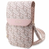 Picture of Guess Guess Handbag GUWBHGCFSEP pink/pink GCube Stripe