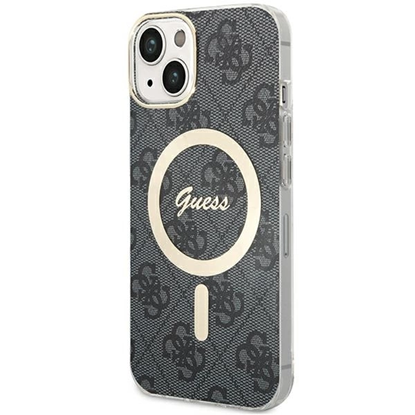 Attēls no Guess IML 4G MagSafe case for iPhone 15 - black