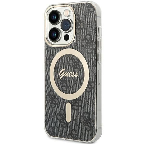 Изображение Guess Guess IML 4G MagSafe case for iPhone 15 Pro - black