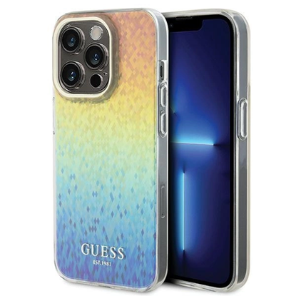 Attēls no Guess IML Faceted Mirror Disco Iridescent case for