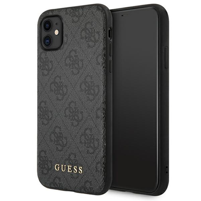 Изображение Guess GUHCN61G4GFGR iPhone 11 6,1" szary|grey hard