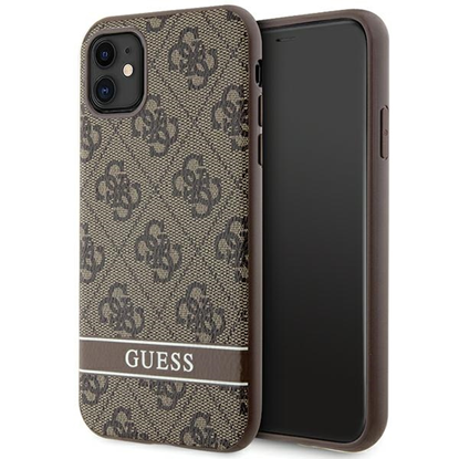 Picture of Guess GUHCN61P4SNW iPhone 11 | Xr brązowy|brown ha