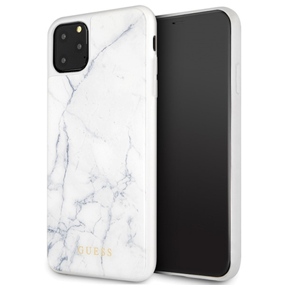 Изображение Guess GUHCN65HYMAWH iPhone 11 Pro Max biały|white 