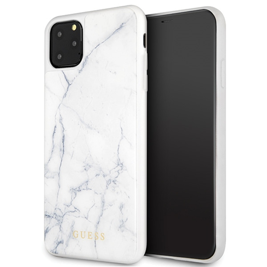 Изображение Guess GUHCN65HYMAWH iPhone 11 Pro Max biały|white 