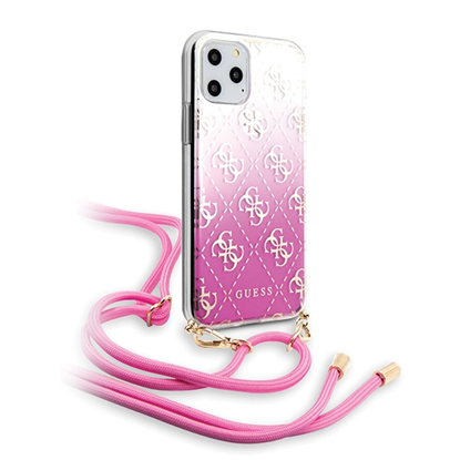 Attēls no Guess GUHCN65WO4GPI iPhone 11 Pro Max różowy|pink 