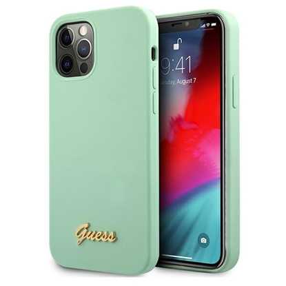 Изображение Guess GUHCP12LLSLMGGN iPhone 12 Pro Max 6,7" zielo