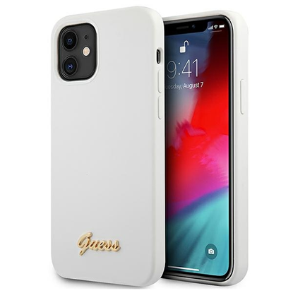 Изображение Guess GUHCP12SLSLMGWH iPhone 12 mini 5,4" biały|wh