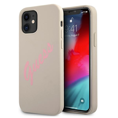 Изображение Guess GUHCP12SLSVSGP iPhone 12 mini 5,4" szaro róż