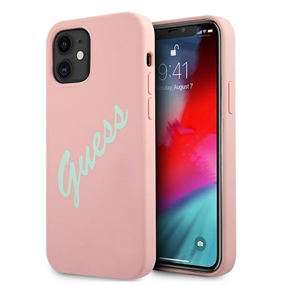 Изображение Guess GUHCP12SLSVSPG iPhone 12 mini 5,4" różowo zi