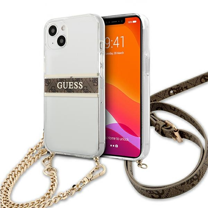 Изображение Guess GUHCP13SKC4GBGO iPhone 13 mini 5,4" Transpar