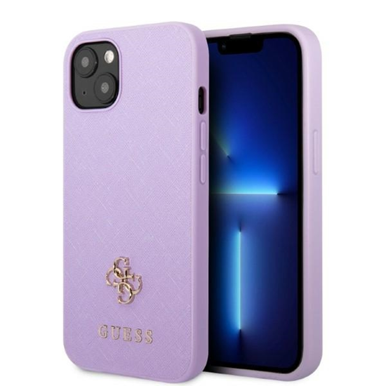 Изображение Guess GUHCP13SPS4MU iPhone 13 mini 5,4" purpurowy|