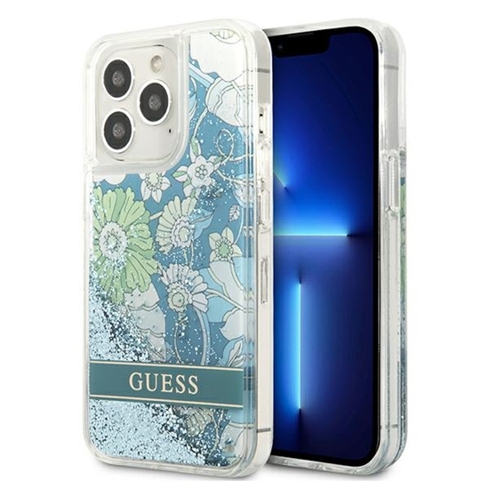 Изображение Guess GUHCP13XLFLSN iPhone 13 Pro Max 6,7" zielony
