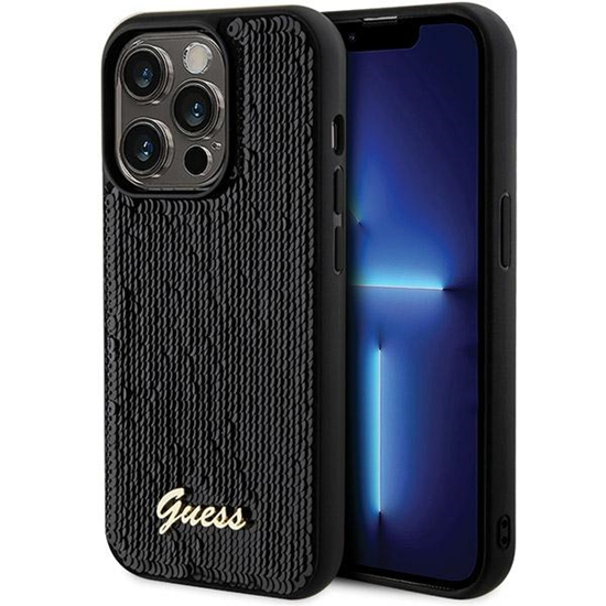 Изображение Guess GUHCP13XPSFDGSK iPhone 13 Pro Max 6.7" czarn