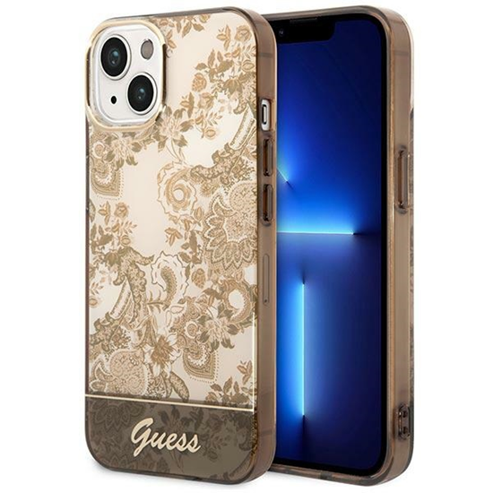 Изображение Guess GUHCP14MHGPLHC iPhone 14 Plus 6,7" ochre har