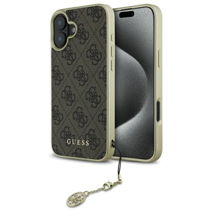 Изображение Guess GUHCP16SGF4GBR iPhone 16 6.1"       brązowy|