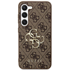 Picture of Guess PU 4G Metal Logo Case for Samsung Galaxy S24+ / Brown