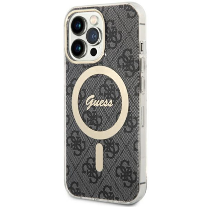 Picture of Guess GUHMP13LH4STK iPhone 13 Pro | 13 6.1" czarny
