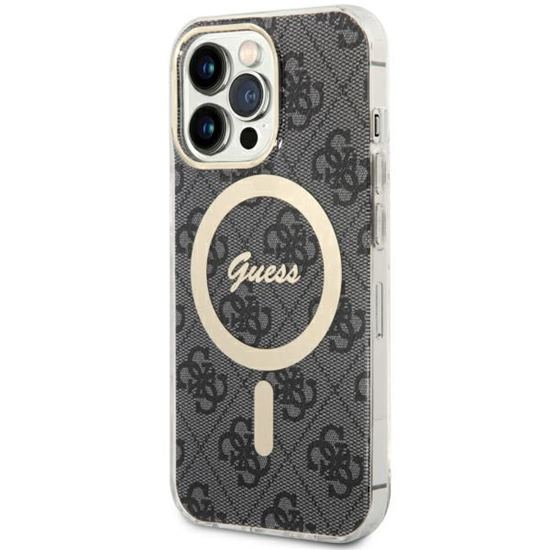 Picture of Guess GUHMP13LH4STK iPhone 13 Pro | 13 6.1" czarny