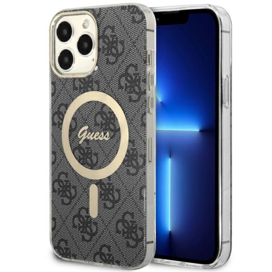 Изображение Guess GUHMP13XH4STK iPhone 13 Pro Max 6.7" czarny|