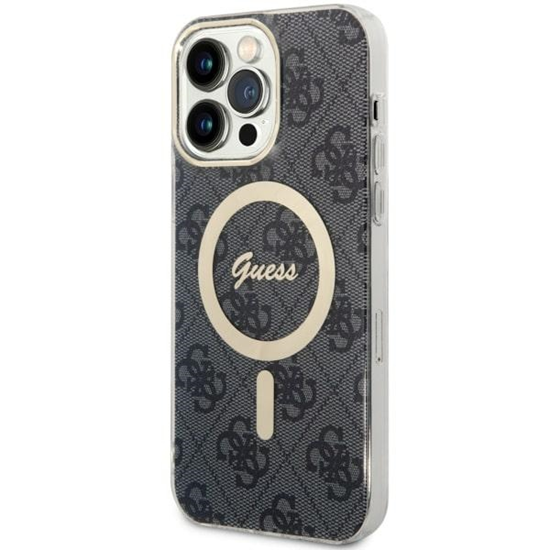 Picture of Guess GUHMP14XH4STK Back Case for Apple iPhone 14 Pro Max