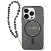 Picture of Guess GUHMP16SHGCRELSK iPhone 16 6.1" czarny|czarn