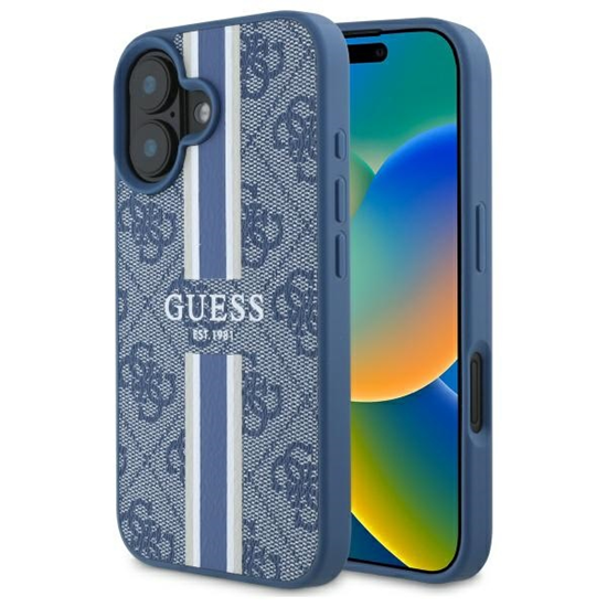 Изображение Guess GUHMP16SP4RPSB iPhone 16 6.1" niebieski|blue