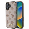 Picture of Guess GUHMP16SPGPYSW iPhone 16 6.1" brązowy|brown 