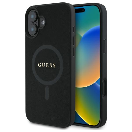 Изображение Guess GUHMP16SPSAHMCK iPhone 16 6.1"      czarny|b