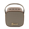 Изображение Guess Bluetooth speaker GUWSB2P4SMW Speaker mini brown/bown 4G Leather Script Logo with Strap