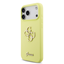Изображение Guess Liquid Silicone 4G Metal Logo Case for iPhone 17 Pro Max / Yellow