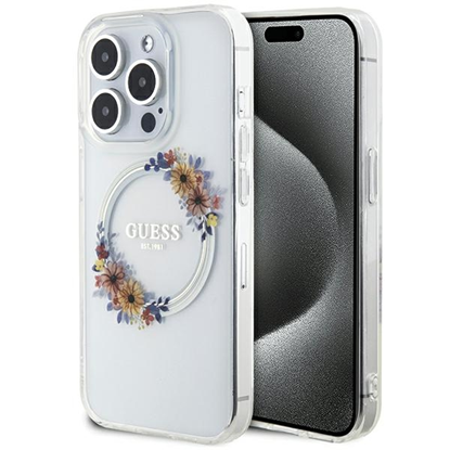 Изображение Guess GUHMP15LHFWFCT iPhone 15 Pro 6.1" transparen